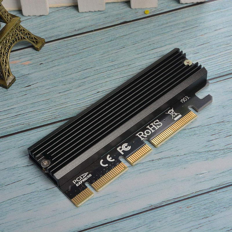  [AUSTRALIA] - Wixine 1Pcs M.2 NVMe SSD NGFF to PCIE 3.0 X16 Adapter M Key Interface Card