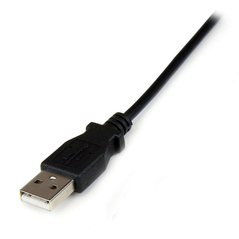 StarTech.com 1m USB to Type N Barrel 5V DC Power Cable - USB A to 5.5mm DC - 1 Meter USB to 5.5mm DC Plug (USB2TYPEN1M), Black 3 ft / 1m - LeoForward Australia