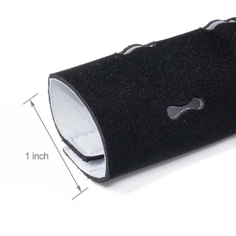  [AUSTRALIA] - Cable Management Sleeve, JOTO Cable Sleeve, 3.3ft 1m Neoprene Cable Management Sleeves for PC/TV/Home Theater/Speaker, Flexible Cable Wrap, Cable Cover, Cord Management, Cable Organizer