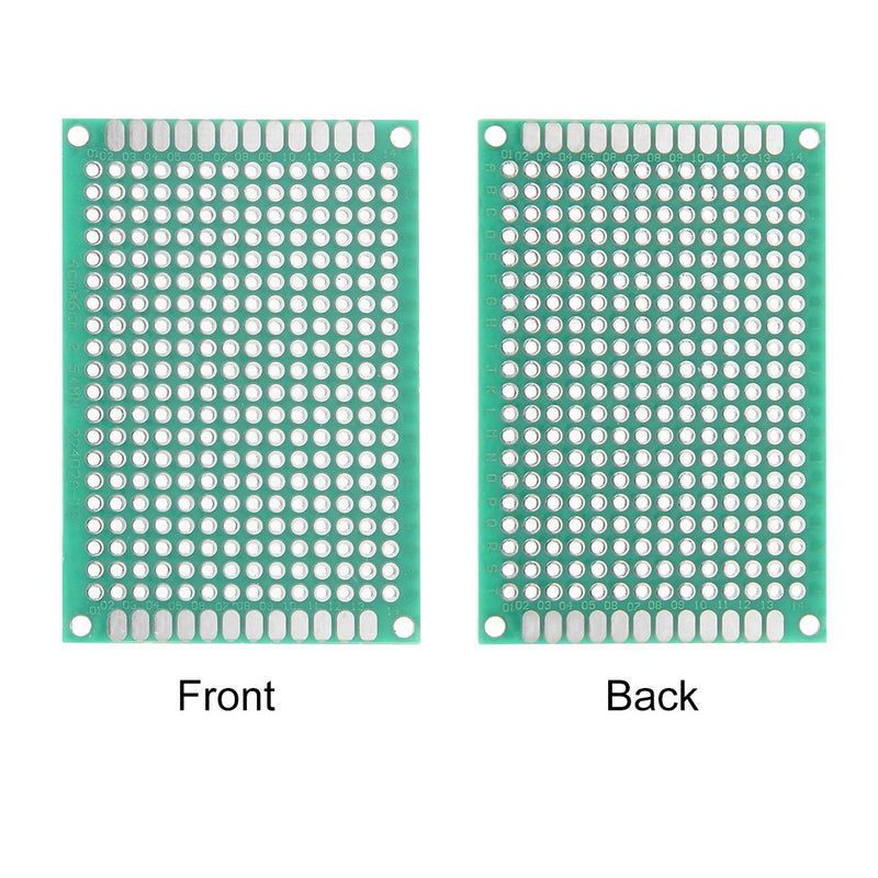  [AUSTRALIA] - uxcell 4x6cm Double Sided Universal Printed Circuit Board for DIY Soldering 10pcs