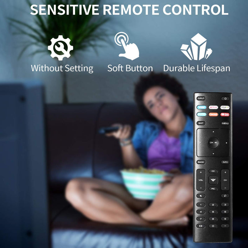  [AUSTRALIA] - Uyibii XRT136 Universal Replacement Remote Control Compatible with All Vizio Smart TV Include D-Series M-Series P-Series V-Series 1pc