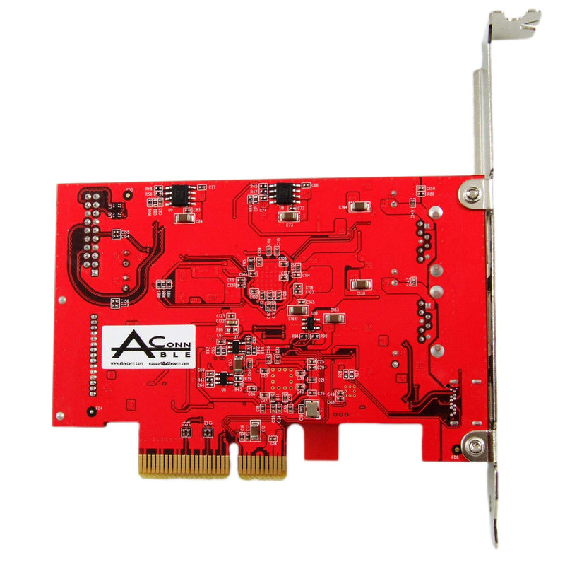  [AUSTRALIA] - Ableconn PEX-UB158 USB 3.1 5-Port PCIe 3.0 Card (1x USB-C & 2X USB-A & 1x 2-Port Internal USB Header) - USB 3.1 PCIe Gen3 x4 Lane Host Adapter Card (ASMedia ASM3142 Controller)