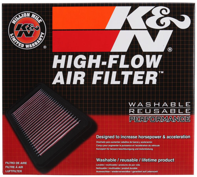 K&N Engine Air Filter: High Performance, Premium, Washable, Replacement Filter: Fits 2004-2015 Toyota/Lexus (Crown Royal, Rav4, Reiz, Mark X, IS 250, IS 350, IS 220, GS 350, IS 300, GS 430), 33-2345 - LeoForward Australia