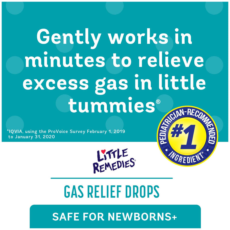 Little Remedies Gas Relief Drops for Tummy's, Natural Berry, 0.5 oz 0.5 Fl Oz (Pack of 1) Natural Berry Tummy Relief Drops - LeoForward Australia
