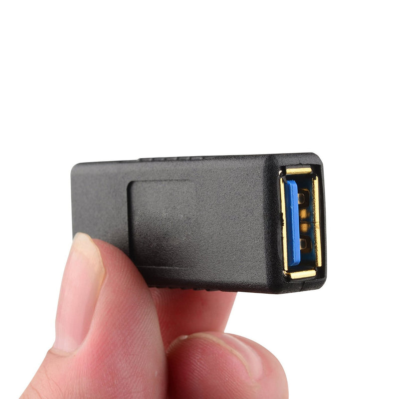  [AUSTRALIA] - Cable Matters 2-Pack USB 3.0 Coupler USB Female to Female Adapter Gender Changer