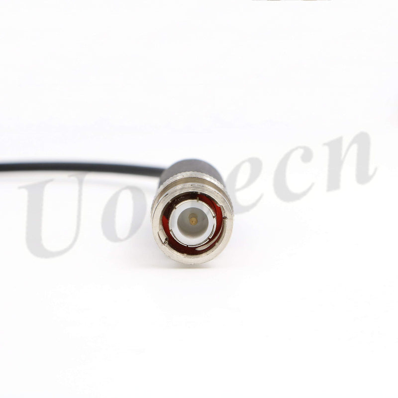  [AUSTRALIA] - Uonecn Red Epic Scarlet Camera Cable Flexible Thin 4 Pin Male to BNC Plug Timecode Audio Cable