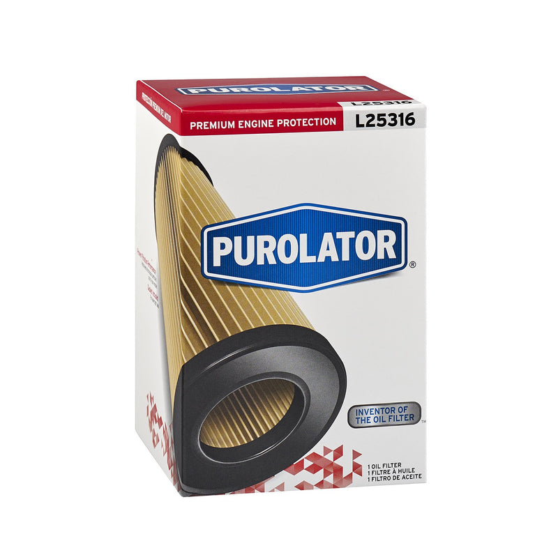 Purolator L25316 Premium Engine Protection Cartridge Oil Filter single filter - LeoForward Australia