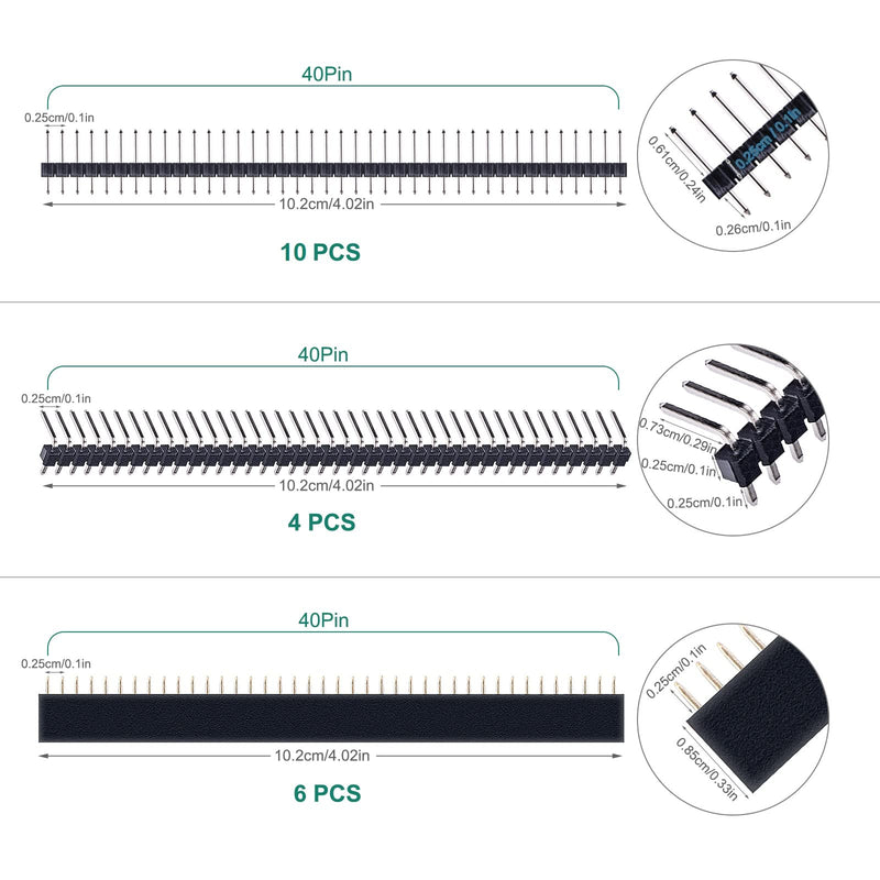  [AUSTRALIA] - 75 pieces hole grid plate kit, 23 double-sided PCB board circuit board hole grid board hole board, 20 pieces male female and right angle pin header, 8 pieces 2P & 3P screw terminal block with tools full version