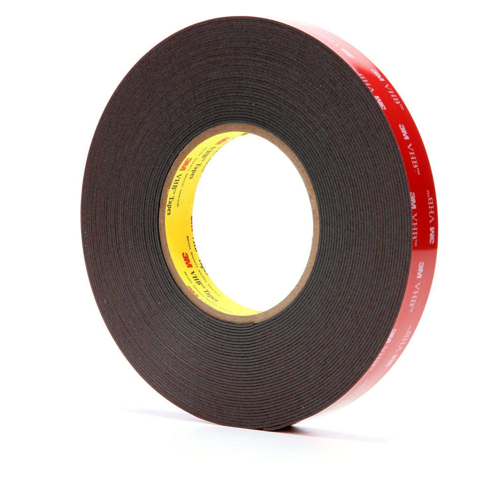  [AUSTRALIA] - 3M VHB Tape 5952 Double-Sided Acrylic Foam Tape - Heavy Duty, Industrial Mounting Tape - 3/4 inch width x 15 yards length, 45 mil thick - Black