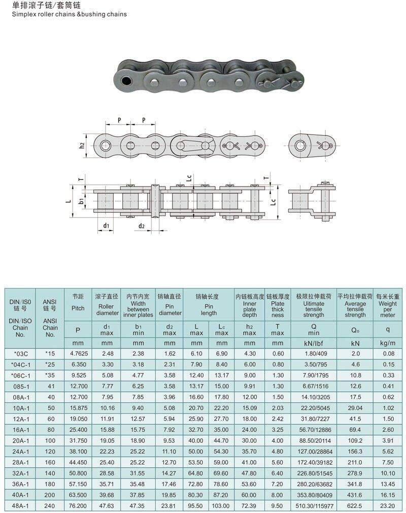  [AUSTRALIA] - AZSSMUK #35 Roller Chain 5 Feet 40Mn Carbon Steel Material with 1 Connecting Link for Go Kart, Motorcycles, Mini Bike Chain Replacements… 35-5FT