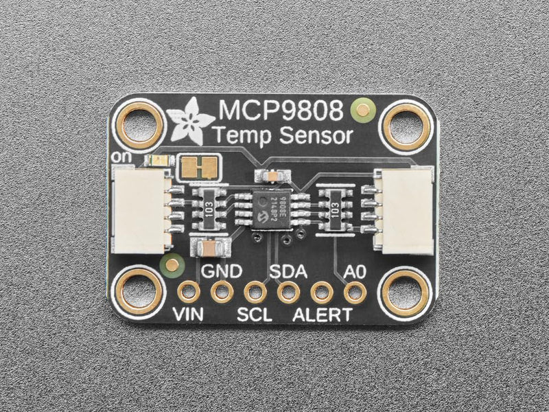  [AUSTRALIA] - Adafruit MCP9808 High Accuracy I2C Temperature Sensor Breakout - STEMMA QT/Qwiic, 5027