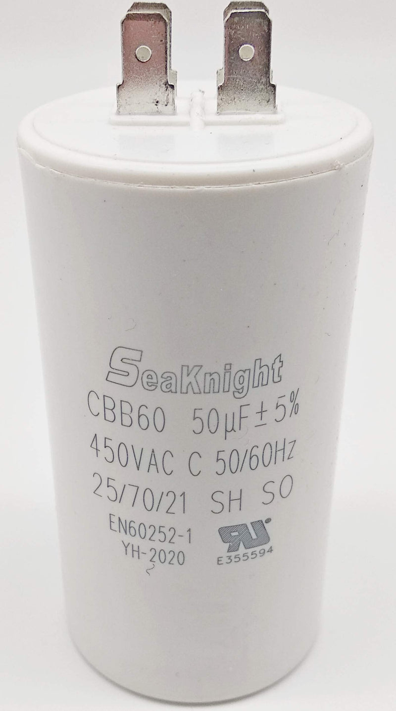  [AUSTRALIA] - Capacitor up to 450V~ AC 8µF-50µF +-5% starting capacitor motor capacitor working capacitor CBB60 (50 µF) 50 µF