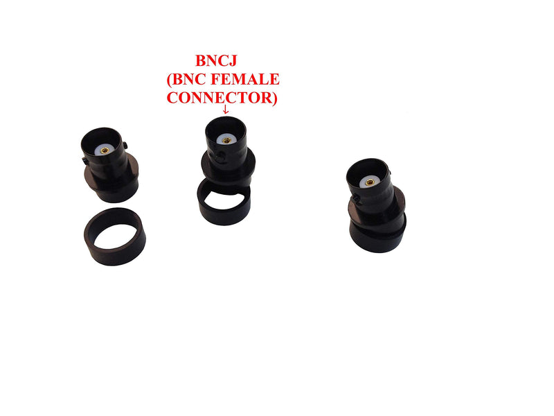 Anteenna TW-BNCJ-SMAP (3 Packs) Adaptor Connector BNC Female to SMA Male is Suit for Ham (144/430MHz) Handheld Antenna BNC Male - LeoForward Australia