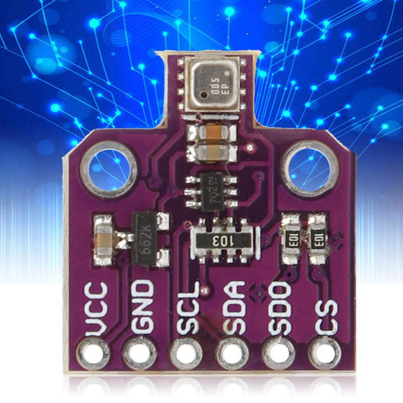  [AUSTRALIA] - CJMCU-680 BME680 Pressure Sensor Accuracy Pressure Temperature Humidity Sensor I2C Connection Test Module with Extremely Low Pressure