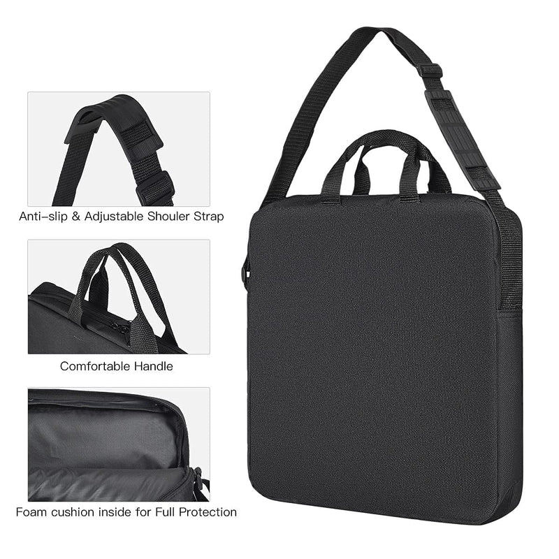  [AUSTRALIA] - Photography Carrying Bag for 12" Ring Light,Tripod Carrying Padded Case Bag, 31.5x5.12"/80x13cm Shoulder Strap Padded Carrying Bag