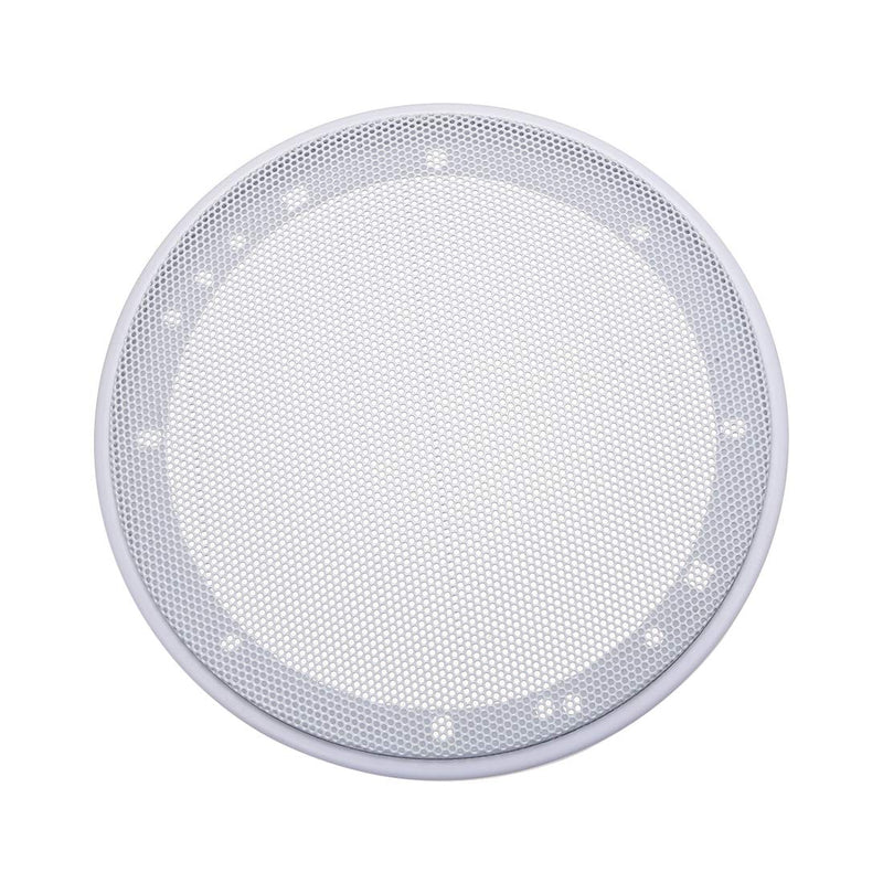  [AUSTRALIA] - uxcell Speaker Grill Cover 6.5 Inch 183mm Mesh Decorative Circle Subwoofer Guard Protector White