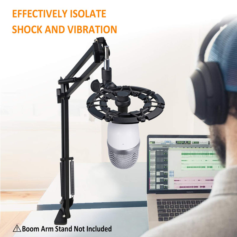  [AUSTRALIA] - Razer Seiren Mini Shock Mount - Shockmount Advanced Vibration Blocking, Noise Repelling Matching Mic Boom Arm Compatible with Razer Seiren Mini Microphone by YOUSHARES