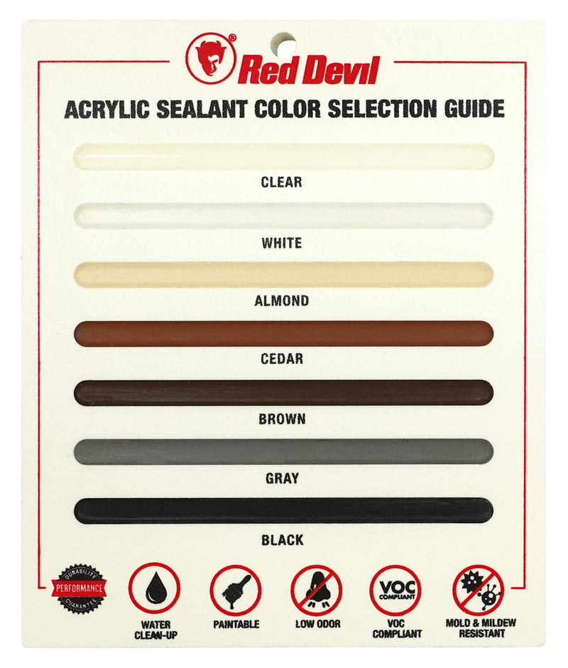  [AUSTRALIA] - Red Devil 077050 230 Lifetime Ultra Premium Elastomeric Acrylic Latex Sealant, 10.1 oz, Gray Pack of 1