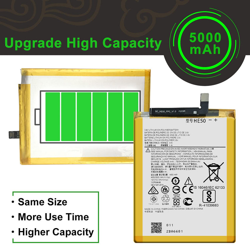 for Motorola Moto E5 Plus XT1924-7 (T-Mobile) Replacement Battery, Compatible with XT1924-4,E5 Supra XT1924-6,for SNN5989A Battery with Adhesive Tape Tool Repair Kit - LeoForward Australia