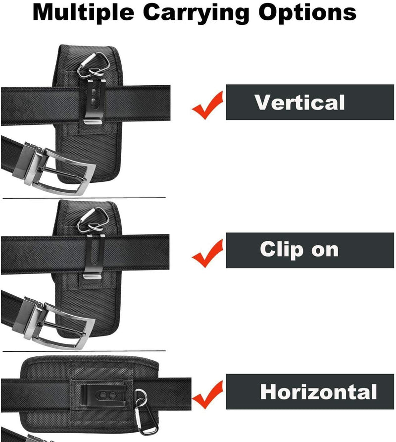  [AUSTRALIA] - Caseswill Phone Holster for Samsung Galaxy Z Fold5 Fold4 Fold3 S23 S22 S21 S20 FE Note20 Ultra A04 A04E A04S A14 A24 A34 A54 A03S A13 A23 A33 A53 A73 5G XCover 6 Pro Case Nylon Pouch Belt Clip Holster