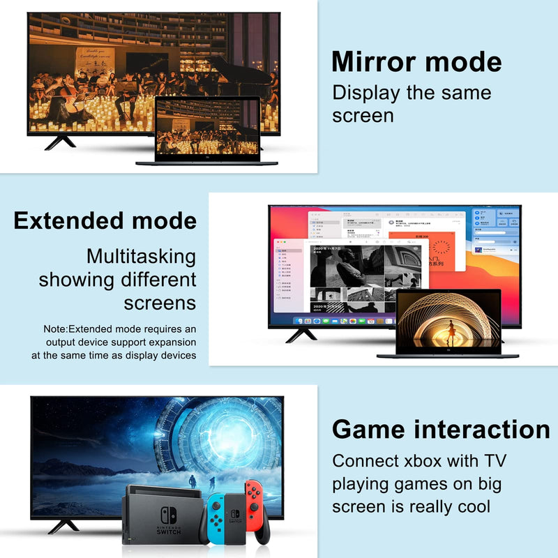  [AUSTRALIA] - SHULIANCABLE HDMI to VGA Cable, Gold-Plated HDMI to VGA Cable (Male to Male) 1080P Compatible for Raspberry Pi, Roku, Computer, Laptop, Projector, HDTV (3 Feet) 3 Feet