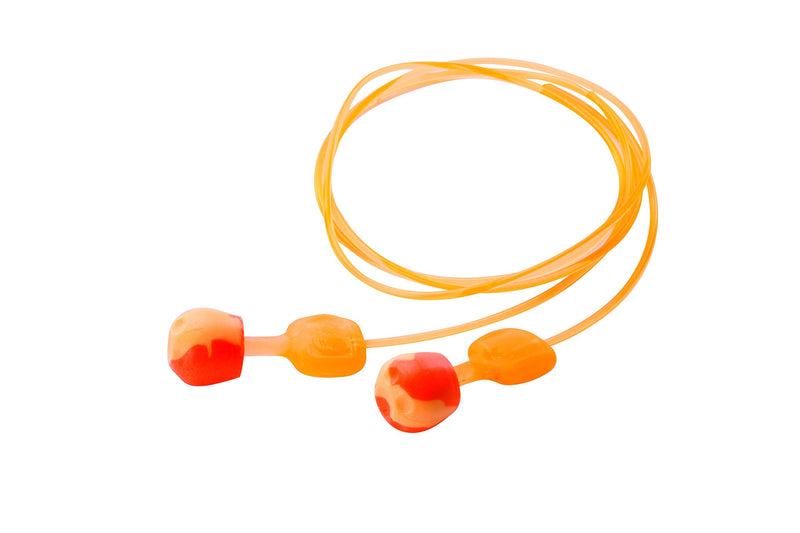  [AUSTRALIA] - Howard Leight by Honeywell TrustFit Pod Push-In Corded Reusable Foam Earplugs, 100 Pairs Per Box (TRUSTFITPOD-30)