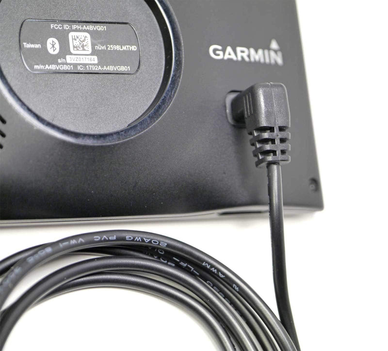  [AUSTRALIA] - EDO Tech Car Charger Power Cord Hardwire Kit for Garmin Nuvi DriveSmart 55lmt 56lmt 57lmt 58lmt 65lmt 66lmt 2495lmt 2497lmt 2539lmt 2555lmt 2557lmt 2589lmt 2597lmt 2598lmt 2599lmt Auto Motorcycle GPS