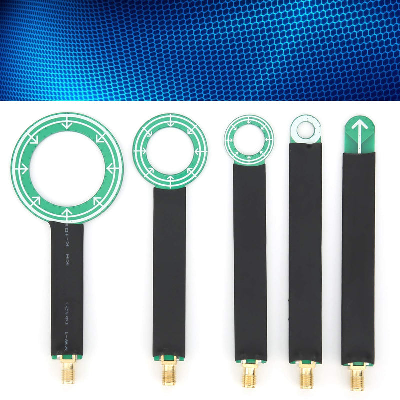  [AUSTRALIA] - Magnetic field antenna, 5 pieces PCB near field antenna, magnetic field probe EMC EMI tool accessories for electronic components, radio antennas