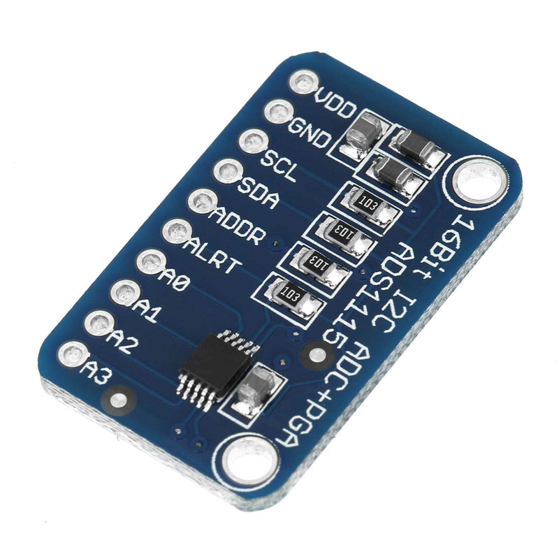  [AUSTRALIA] - ADC Module, 1pcs ADS1115 16-bit I2C ADC Development Board Analog to Digital Converter Module