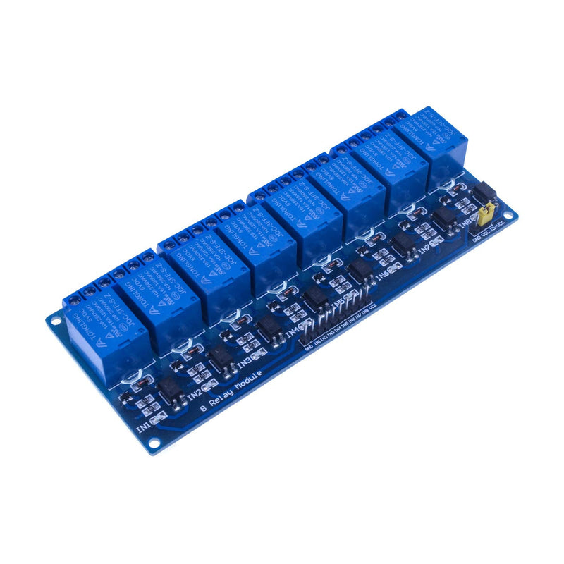  [AUSTRALIA] - HUABAN 1PCS 8 Channel DC 5V Relay Module with Optocoupler Low Level Trigger Expansion Board 5V 8-Channel