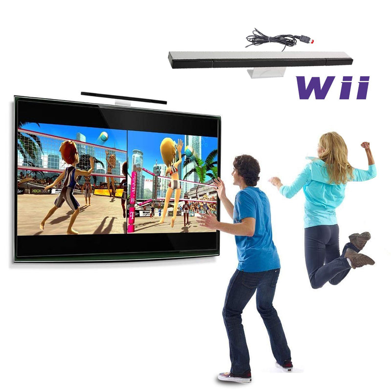  [AUSTRALIA] - Sensor Bar for Wii and Wii U, Replacement Wired Infrared Ray Sensor Bar for Nintendo Wii and Wii U Console