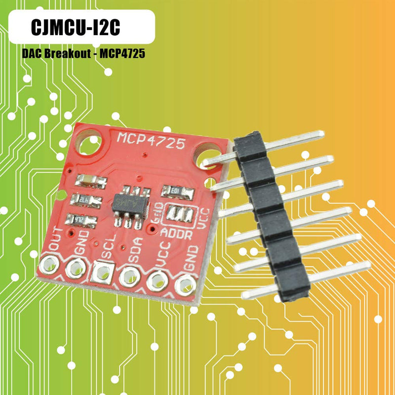  [AUSTRALIA] - Comidox 4PCS MCP4725 Breakout Module I2C DAC 12Bit Development Board 2.7V to 5.5V Supply with EEPROM for Arduino Raspberry Pi