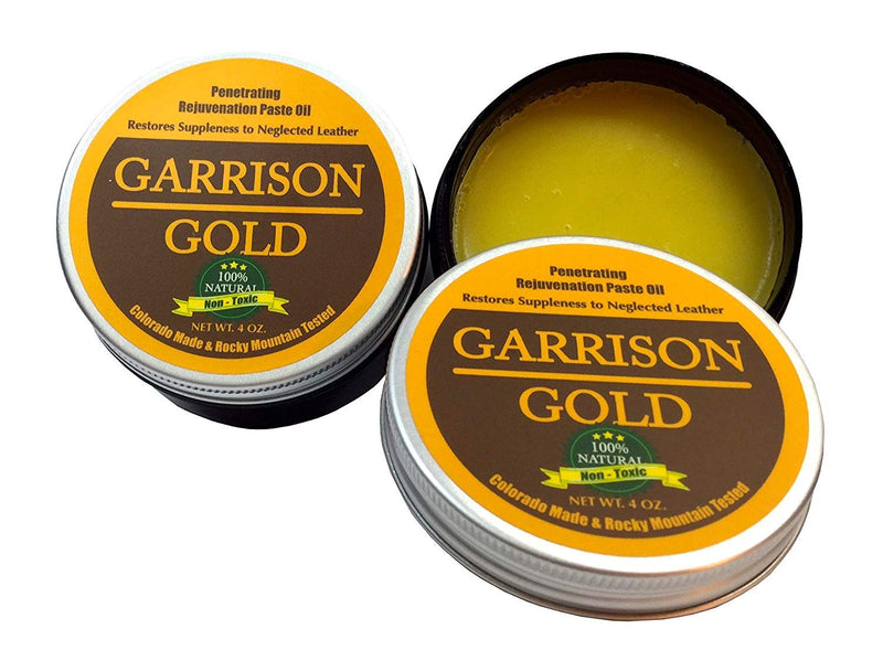  [AUSTRALIA] - Garrison Leather Care 3-Pack: Gold (Restorative), Grease (Conditioner) & Guard (Protectant)