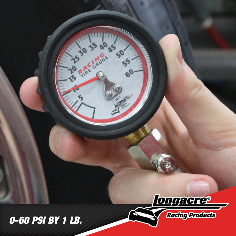 Longacre 50417 (0-60 PSI) Tire Pressure Gauge - LeoForward Australia