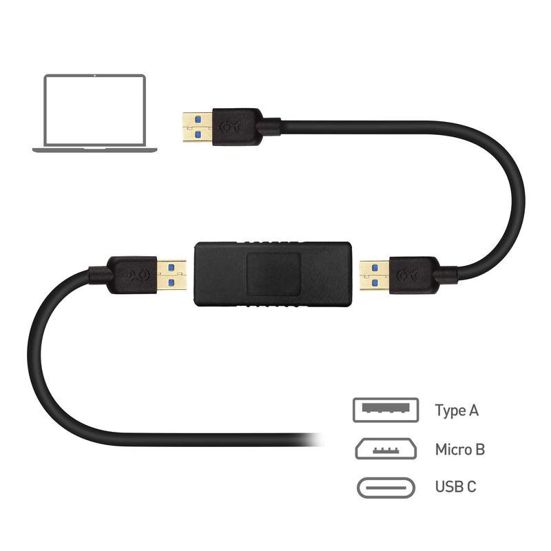  [AUSTRALIA] - Cable Matters 2-Pack USB 3.0 Coupler USB Female to Female Adapter Gender Changer