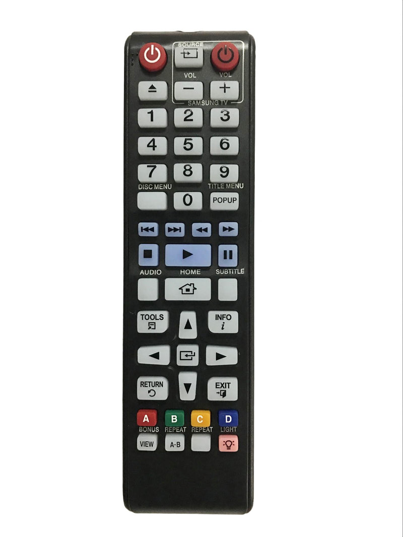 Replacement Remote Controller fit for BD-HM57C BD-F5100 BD-H6500/ZA BD-F5100/ZX Samsung DVD Blu-Ray Player - LeoForward Australia