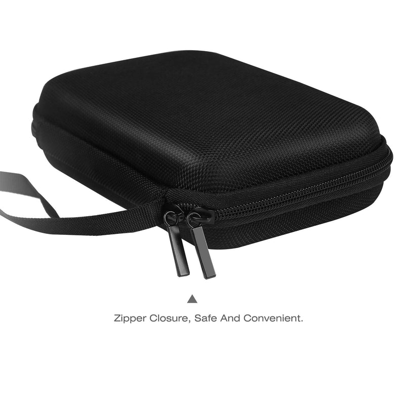  [AUSTRALIA] - MoKo 7-Inch GPS Carrying Case, Portable Hard Shell Protective Pouch Storage Bag for Car GPS Navigator Garmin / Tomtom / Magellan with 7" Display - Black 7 inch