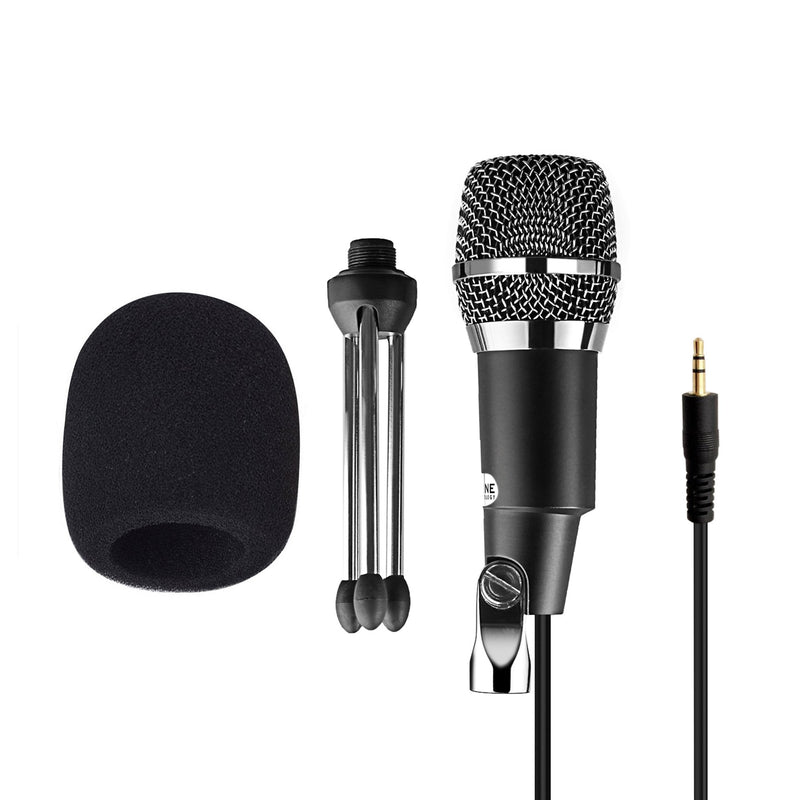 PC Microphone 3.5mm FIFINE Plug and Play Microphones for Computer Desktop Laptop Online Chat, Broadcast Microphone for Skype,YouTube,Google Voice Search, Games-K667 - LeoForward Australia