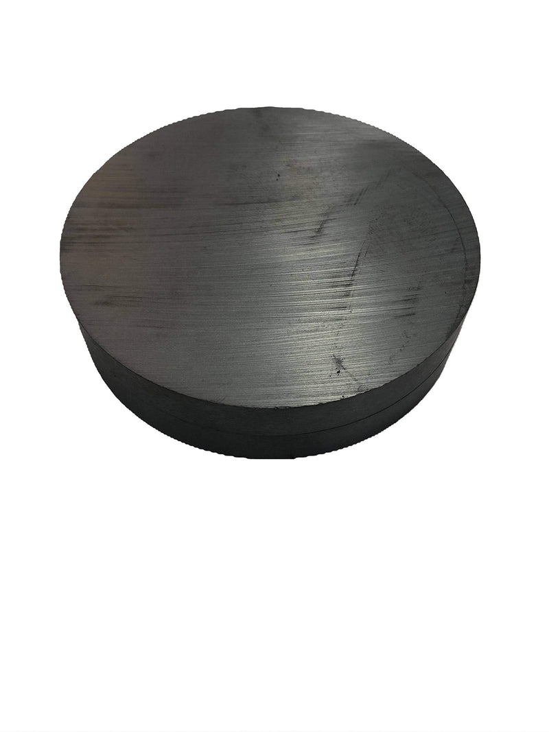  [AUSTRALIA] - AZ Industries Large 3" Diameter Ceramic Hard Ferrite Disk Magnet Strong 2-Pack