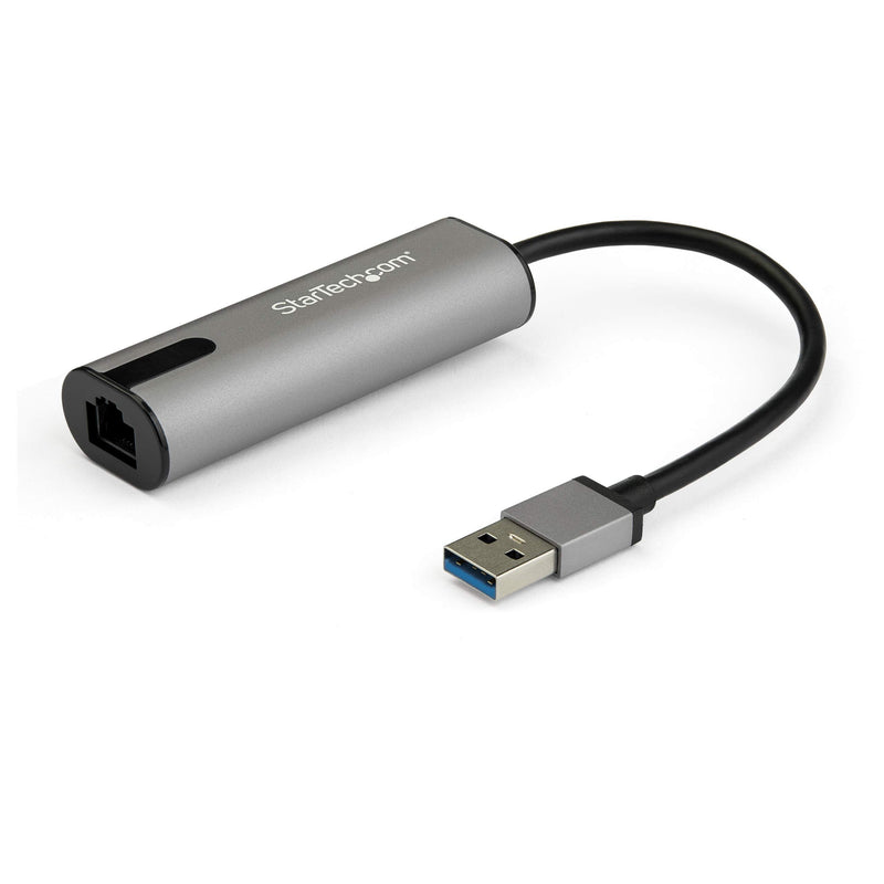  [AUSTRALIA] - StarTech.com 2.5GbE USB A to Ethernet Adapter - NBASE-T NIC - USB 3.0 Type A 2.5 GbE /1 GbE Multi Speed Gigabit Network - USB 3.1 Laptop to RJ45/LAN - Lenovo X1 Carbon, HP EliteBook/ZBook (US2GA30)