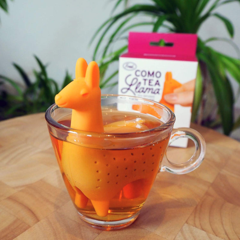  [AUSTRALIA] - Fred Silicone Infuser COMO TEA LLAMA, Assorted