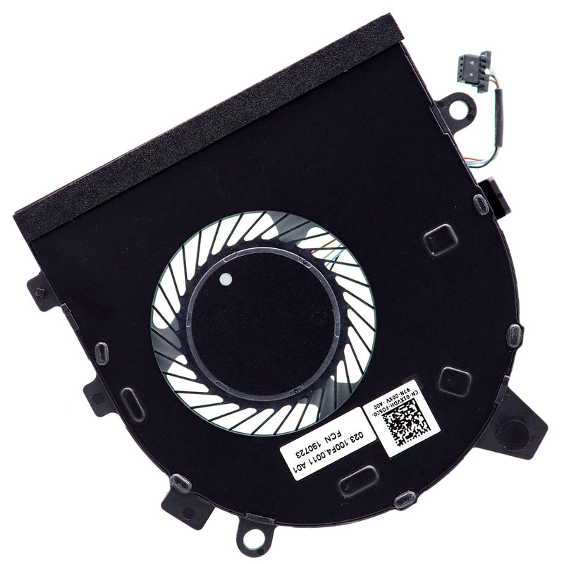  [AUSTRALIA] - Deal4GO CPU Cooling Fan 1XVDH 01XVDH DFS5K12214161F FLBW Replacement for Dell Inspiron 13 7390 2-in-1 P113G, Black