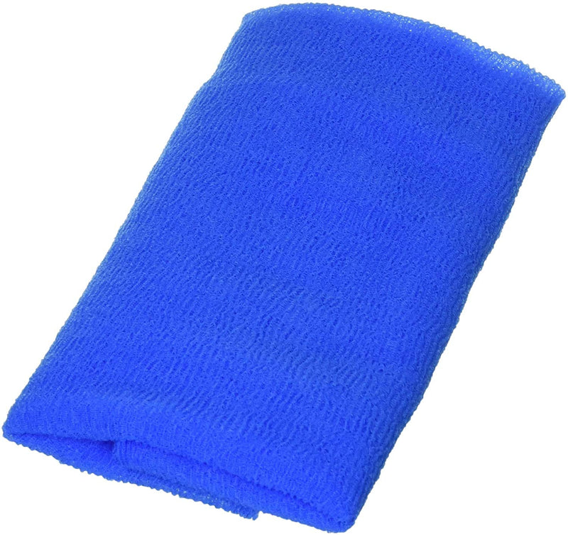 Cure Series Japanese Exfoliating Bath Towel from OHE - Super Hard Weave - Blue, 120cm - LeoForward Australia