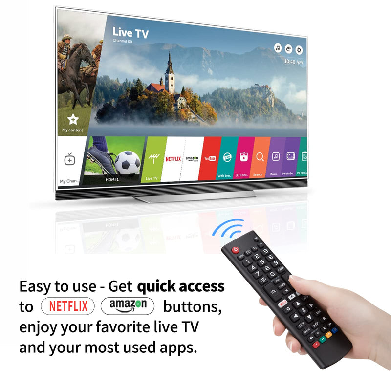  [AUSTRALIA] - Universal Remote Control for LG Smart TV, All Models LCD LED 3D HDTV Smart TVs AKB75095307 AKB75375604 AKB74915305