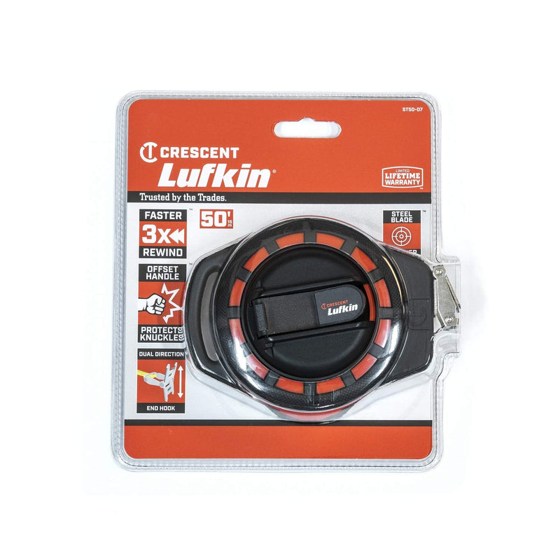  [AUSTRALIA] - Crescent Lufkin 3/8" x 50' Steel Construction Long Tape - ST50-07