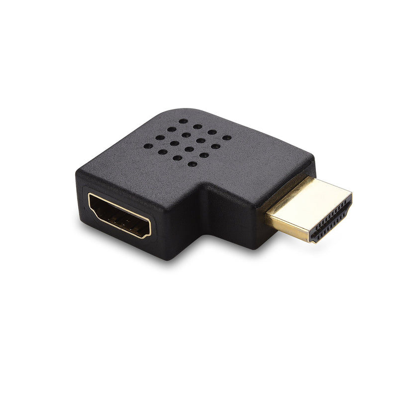  [AUSTRALIA] - Cable Matters Combo Pack Flat Right Angle HDMI Adapter (HDMI 90 Degree Adapter) with 4K and HDR Support