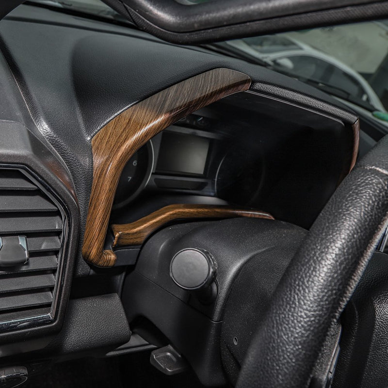  [AUSTRALIA] - Voodonala Wood Grain Dashboard Trim for 2015 2016 2017 2018 Ford F150 F250 F350 Super Duty