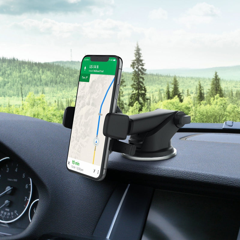  [AUSTRALIA] - iOttie Easy One Touch Mini Dash & Windshield Car Mount Phone Holder || iPhone Xs Max R 8 Plus 7 Samsung Galaxy S10 E S9 S8 Plus Edge, Note 9 & Other Smartphones device mount