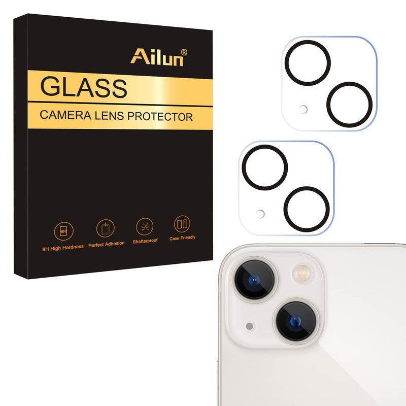  [AUSTRALIA] - Ailun Camera Lens Protector for iPhone 13 6.1" ＆ iPhone 13 Mini 5.4",Tempered Glass and Selfie Stick Tripod,Extendable Aluminum,3 in 1,Bluetooth Wireless Remote and 360 Rotation Stand