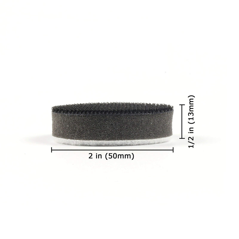  [AUSTRALIA] - 2 Inch (50mm) Hook and Loop Soft Foam Buffering Pad for 2" Sanding Pad, 5 Pack 5pcs 2inch